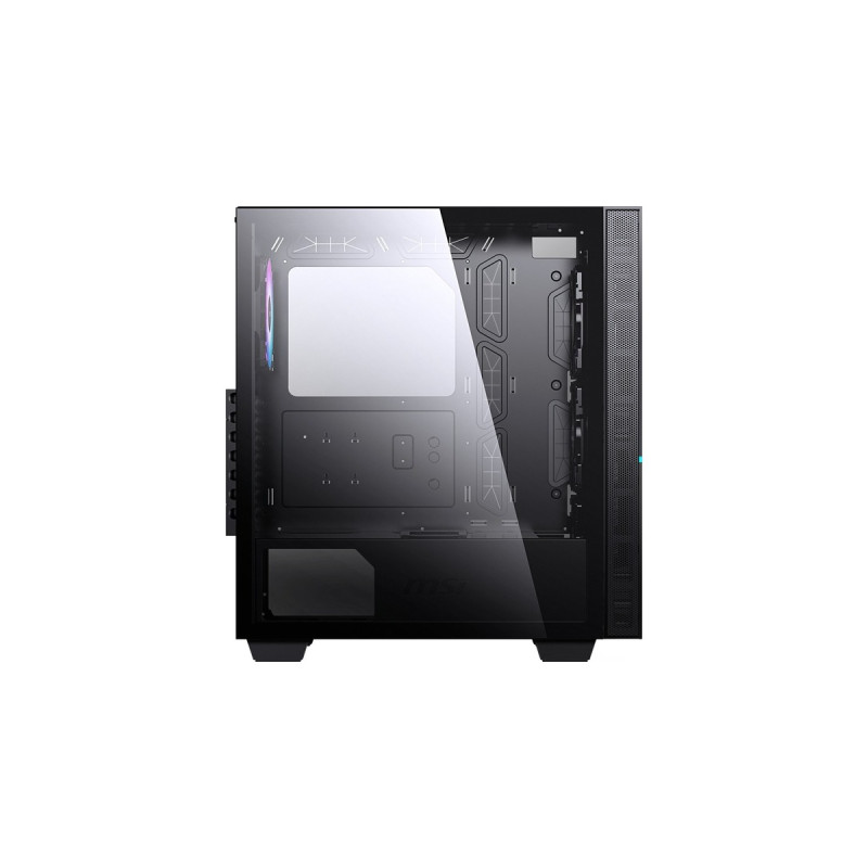 MSI MPG SEKIRA 100R, Tower-Gehäuse(schwarz, Tempered Glass)