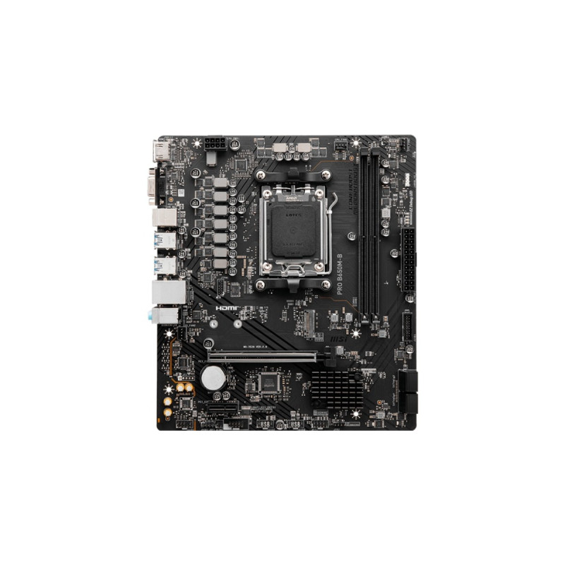 MSI PRO B650M-B, Mainboard(schwarz)