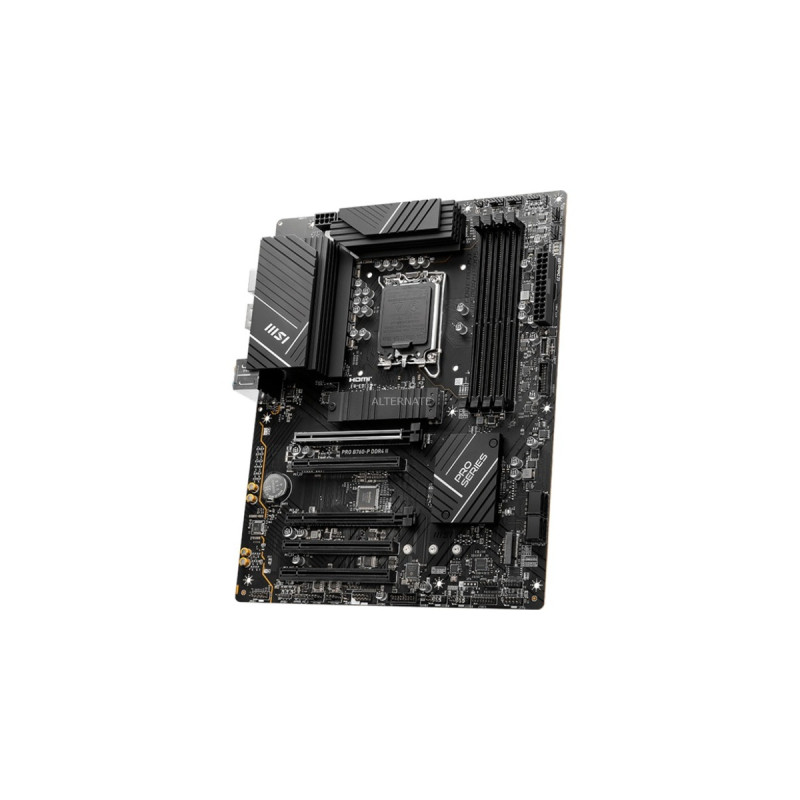 MSI PRO B760-P DDR4 II, Mainboard(schwarz)