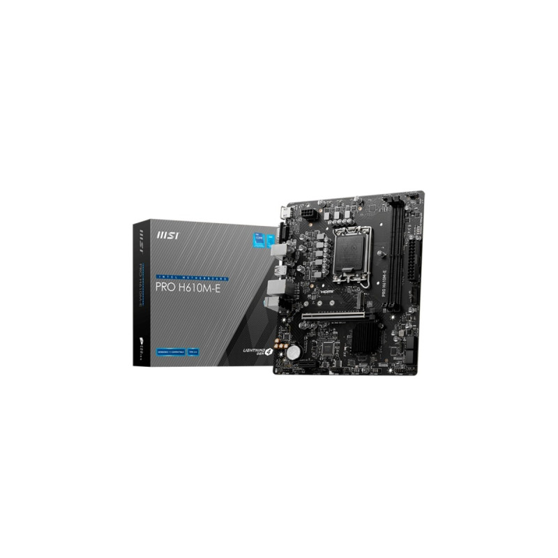 MSI PRO H610M-E, Mainboard