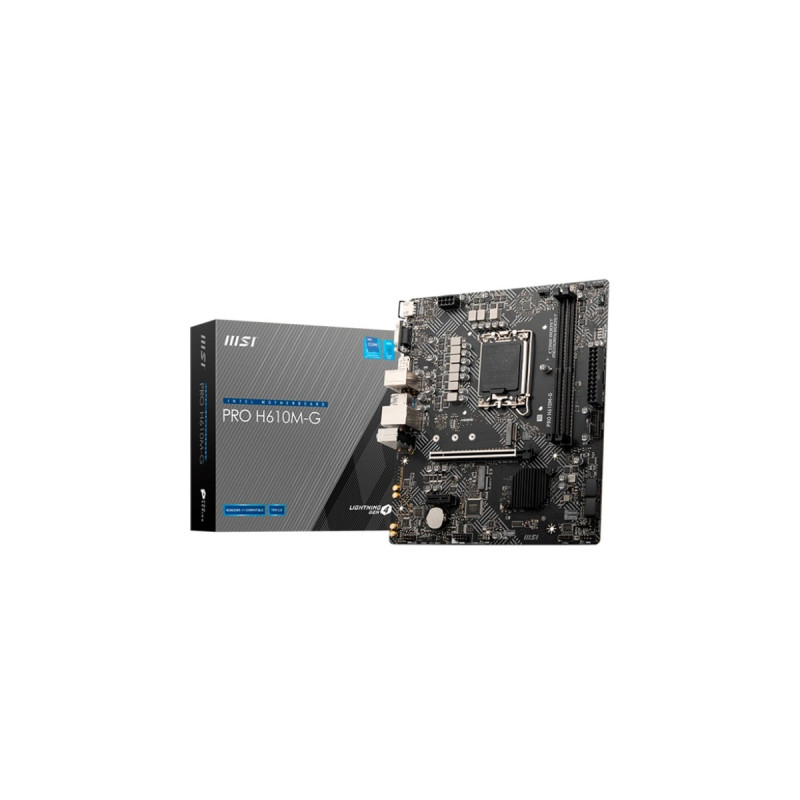 MSI PRO H610M-G, Mainboard