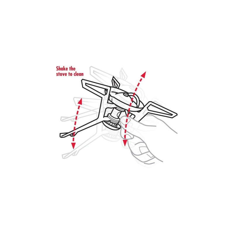 MSR Hybridbrennstoff-Kocher WhisperLite International Combo, Benzinkocher(Modell 2021)