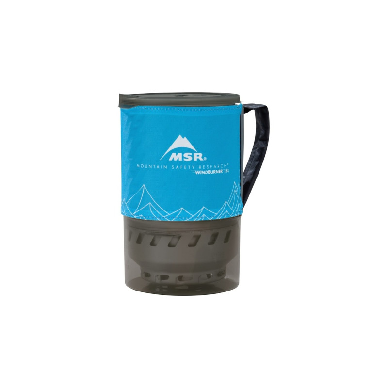 MSR WindBurner Duo Zubehörtopf 1,8L(grau/blau, Modell 2021)