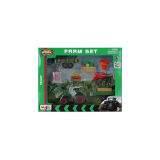 Maisto Mini Work Machines Fendt Farm Play Set , Modellfahrzeug