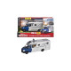 Majorette Hymer B-Klasse Camper, Spielfahrzeug(silber/blau)