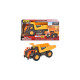 Majorette Kipplaster Volvo Rigid, Spielfahrzeug(orange, Mit Licht und Sound)