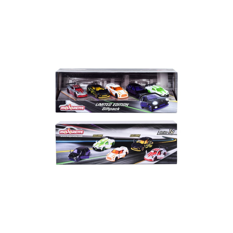 Majorette Majorette Limited Edition 10 - Geschenkset mit 5 Modellautos, Spielfahrzeug