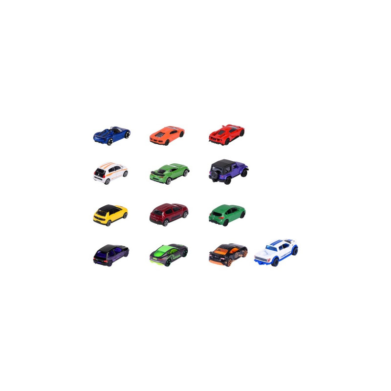 Majorette Mega-Pack mit 9 Street Cars und 4 Autos aus der Limited Edition 10, Spielfahrzeug