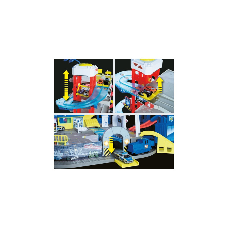 Majorette Super Chase Center, Spielgebäude(mehrfarbig)