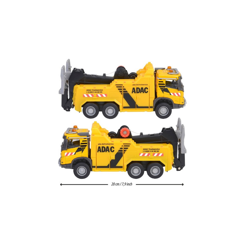 Majorette Volvo Truck Abschlepper ADAC, Spielfahrzeug