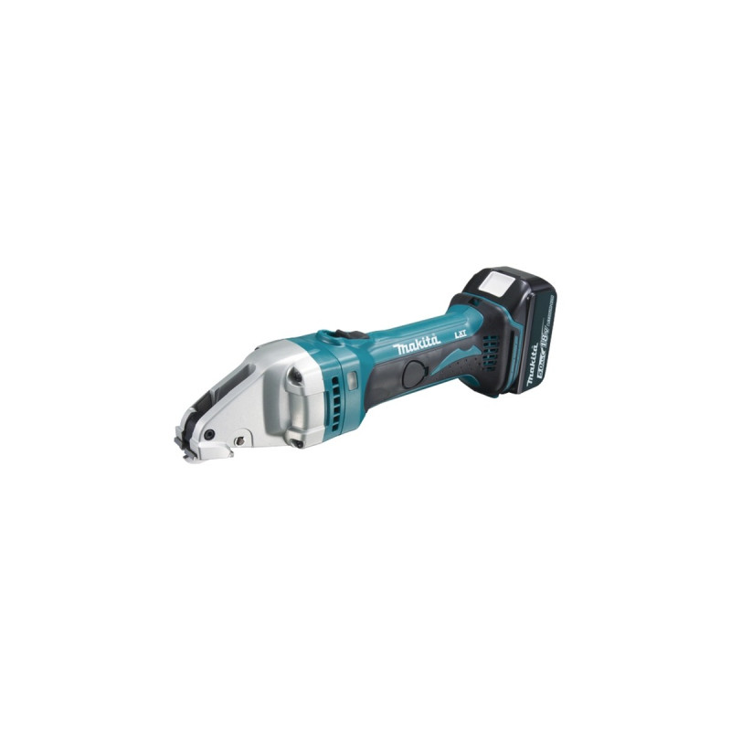 Makita Akku-Blechschere DJS161RTJ, 18Volt(blau/schwarz, 2x Li-Ionen-Akku 5,0Ah, im MAKPAC Gr.2)