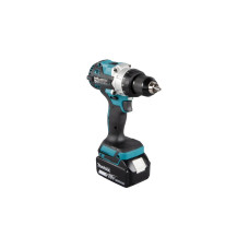 Makita Akku-Bohrschrauber DDF486RTJ, 18Volt(blau/schwarz, 2x Li-Ionen Akku 5,0Ah, MAKPAC Gr.2)