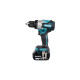 Makita Akku-Bohrschrauber DDF486RTJ, 18Volt(blau/schwarz, 2x Li-Ionen Akku 5,0Ah, MAKPAC Gr.2)