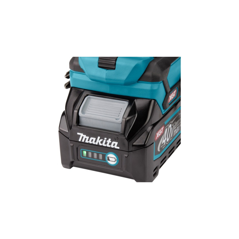 Makita Akku-Bohrschrauber DF001GD201 XGT, 40Volt(blau/schwarz, 2x Li-Ionen Akku 2,5Ah, MAKPAC)