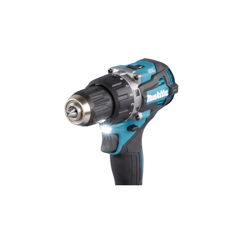 Makita Akku-Bohrschrauber DF002GA202 XGT, 40Volt(blau/schwarz, 2x Li-Ionen Akku 2Ah, MAKPAC)
