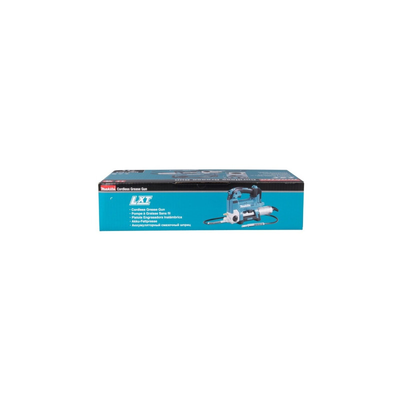 Makita Akku-Fettpresse DGP180Z, 18Volt, inkl. Zylinder A, Kartuschenpistole(blau/schwarz, ohne Akku und Ladegerät)