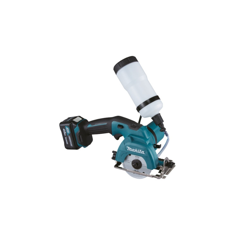 Makita Akku-Glas- und Fliesenschneider CC301DSMJ, 10,8Volt(blau/schwarz, Li-Ionen Akku 4,0 Ah, in MAKPAC Gr.3)