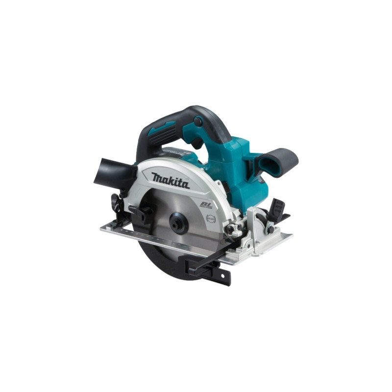 Makita Akku-Handkreissäge DHS661RTJU, 18Volt(blau/schwarz, 2x Li-Ionen Akku 5,0Ah, inkl. Funkadapter)