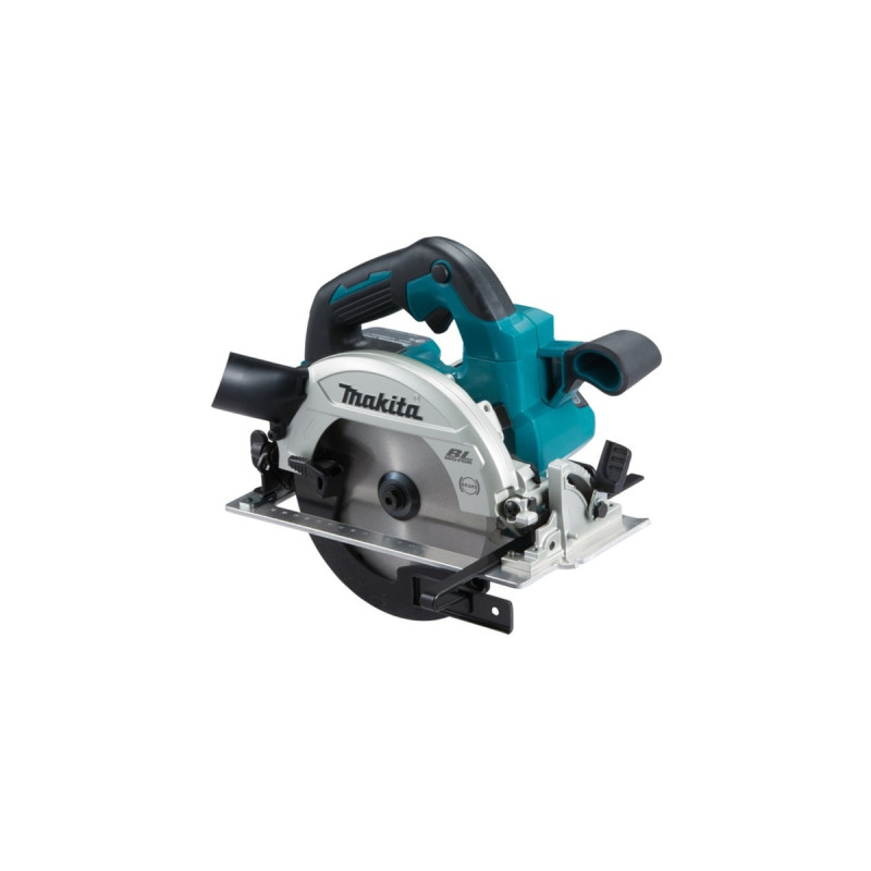 Makita Akku-Handkreissäge DHS661ZU, 18Volt(blau/schwarz, ohne Akku und Ladegerät, inkl. Funkadapter)
