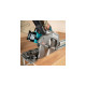 Makita Akku-Handkreissäge HS009GT201 XGT, 40Volt(blau/schwarz, 2x Li-Ion Akku 5,0Ah)