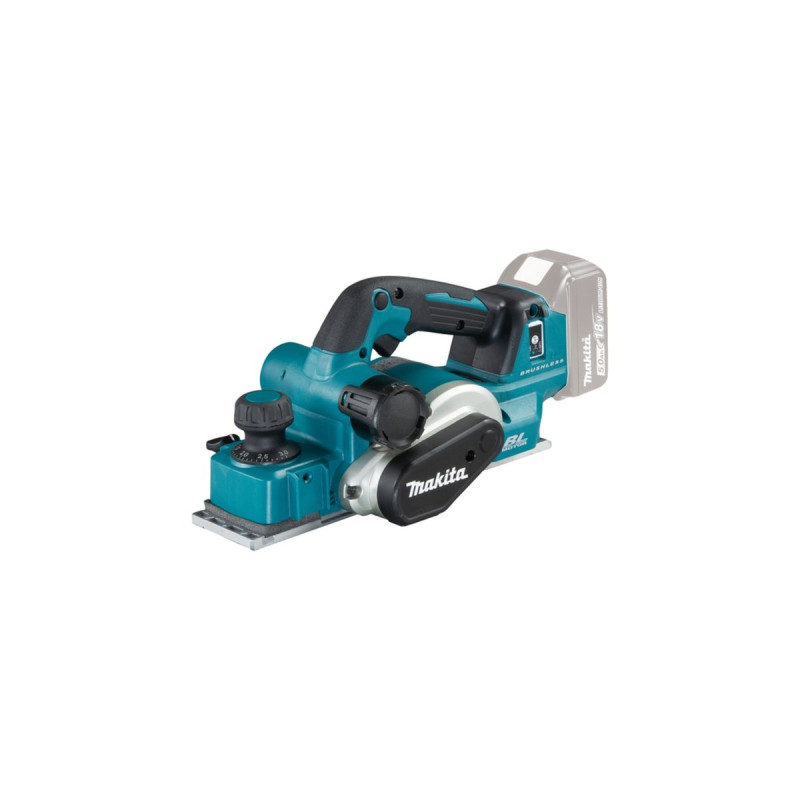 Makita Akku-Hobel DKP181Z, 18Volt, Elektrohobel(blau/schwarz, ohne Akku und Ladegerät)