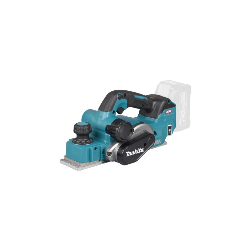 Makita Akku-Hobel KP001GZ, 40Volt, Elektrohobel(blau/schwarz, ohne Akku und Ladegerät)