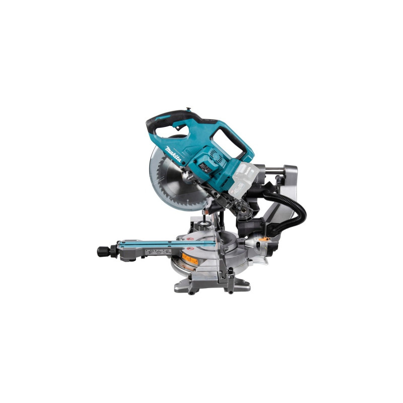 Makita Akku-Kapp-und Gehrungssäge LS002GZ01 XGT, 40Volt + Funk Adapter(blau, Bluetooth, ohne Akku und Ladegerät)