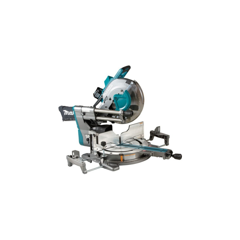 Makita Akku-Kapp-und Gehrungssäge LS003GZ01, 40Volt + Funk Adapter(blau, Bluetooth, ohne Akku und Ladegerät)