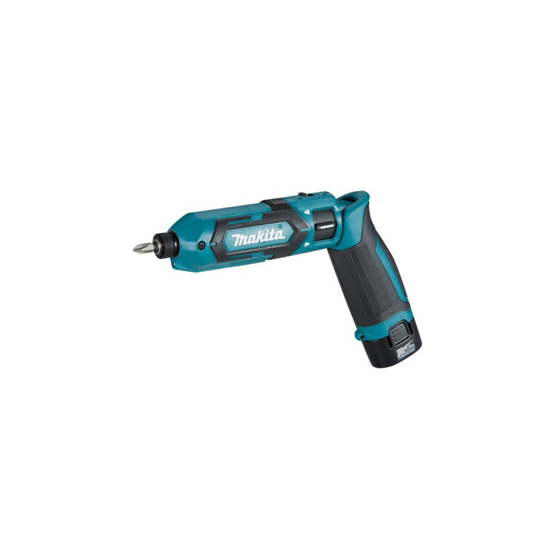 Makita Akku-Knickschlagschrauber TD022DSE 7,2Volt(blau/schwarz, 2x Li-Ionen Akku 1,5Ah)