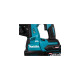 Makita Akku-Kombihammer HR004GM201 XGT, 40Volt, Bohrhammer(blau/schwarz, 2x Li-Ionen Akku 4Ah, MAKPAC)