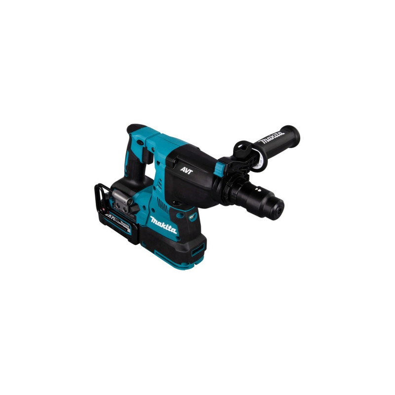 Makita Akku-Kombihammer HR004GM201 XGT, 40Volt, Bohrhammer(blau/schwarz, 2x Li-Ionen Akku 4Ah, MAKPAC)