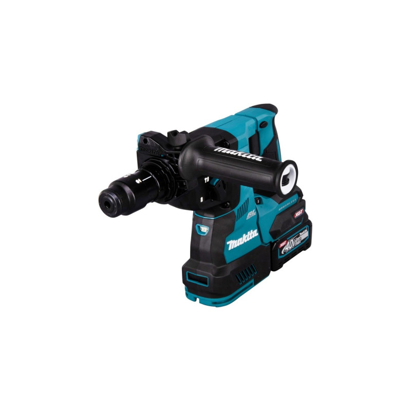 Makita Akku-Kombihammer HR004GM202 XGT, 40Volt, Bohrhammer(blau/schwarz, 2x Li-Ionen Akku 4Ah, MAKPAC, DX14)
