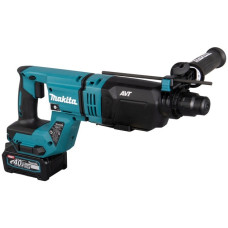 Makita Akku-Kombihammer HR007GM201 XGT, 40Volt, Bohrhammer(blau/schwarz, 2x Li-Ion Akku 4,0Ah)