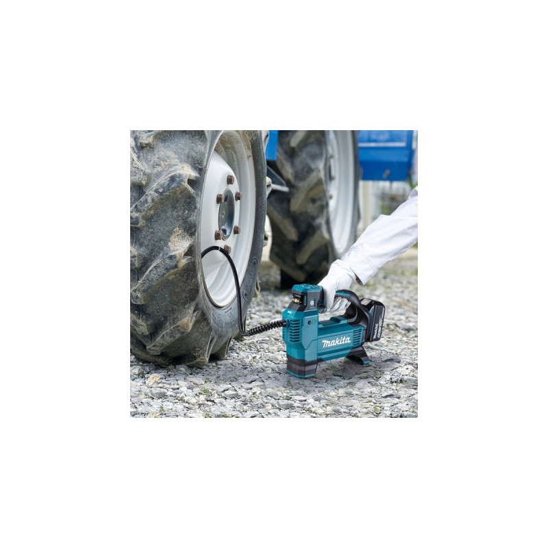Makita Akku-Kompressor DMP181Z, 18Volt, Luftpumpe(blau/schwarz, ohne Akku und Ladegerät)