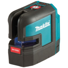 Makita Akku-Kreuzlinienlaser SK105DZ, 12Volt(schwarz/blau, rote Laserlinien, ohne Akku und Ladegerät)