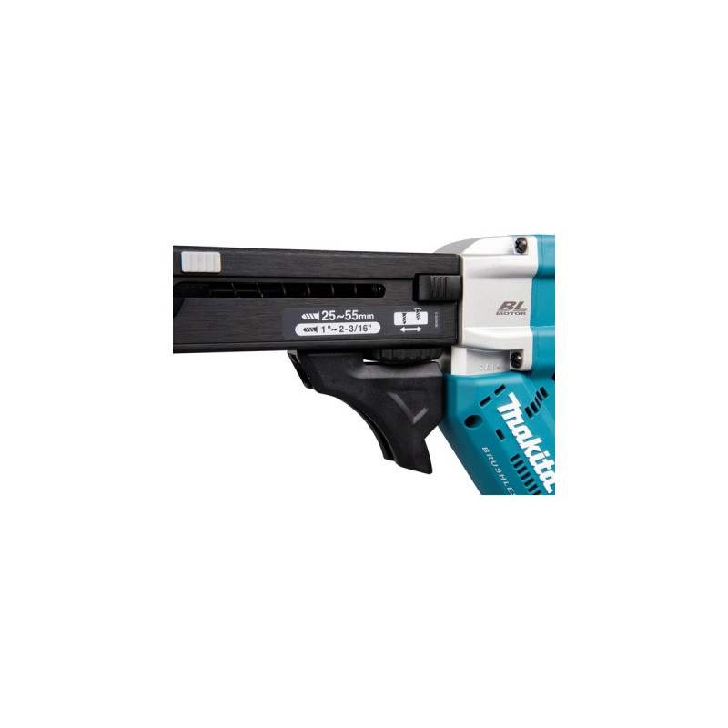 Makita Akku-Magazinschrauber DFR551Z, 18Volt(schwarz/blau, ohne Akku und Ladegerät)