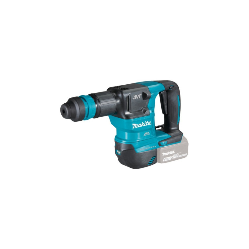 Makita Akku-Meißelhammer DHK180Z, 18Volt(blau/schwarz, ohne Akku und Ladegerät)