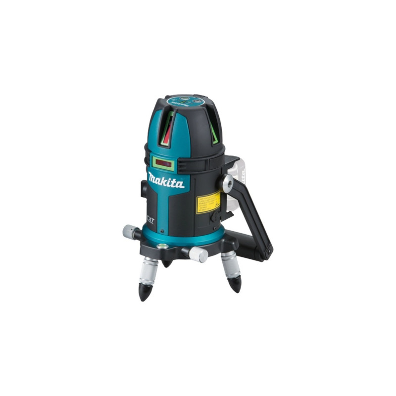 Makita Akku-Multi Linienlaser SK312GDZ, 12Volt, Kreuzlinienlaser(schwarz/blau, grüne Laserlinien, ohne Akku und Ladegerät)