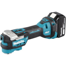 Makita Akku-Multifunktions-Werkzeug DTM52ZJX2, 18Volt + 33-teiliges Zubehör(blau/schwarz, ohne Akku und Ladegerät)