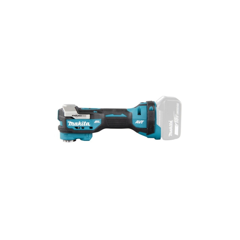 Makita Akku-Multifunktions-Werkzeug DTM52Z, 18Volt(blau/schwarz, ohne Akku und Ladegerät)