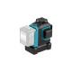 Makita Akku-Multilinienlaser SK700DZ, 12Volt, Kreuzlinienlaser(schwarz/blau, rote Laserlinien, ohne Akku und Ladegerät)