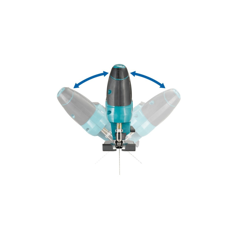 Makita Akku-Pendelhub-Sticksäge DJV184Z, 18Volt, Stichsäge(blau/schwarz, ohne Akku und Ladegerät)