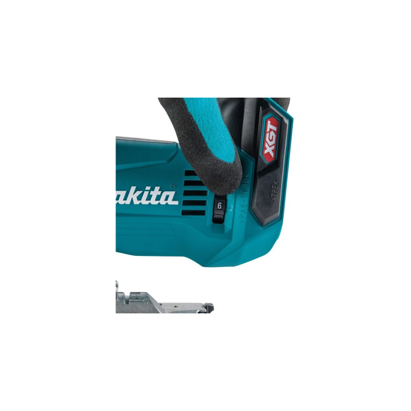 Makita Akku-Pendelhubstichsäge JV002GZ XGT, 40Volt(blau/schwarz, ohne Akku und Ladegerät)