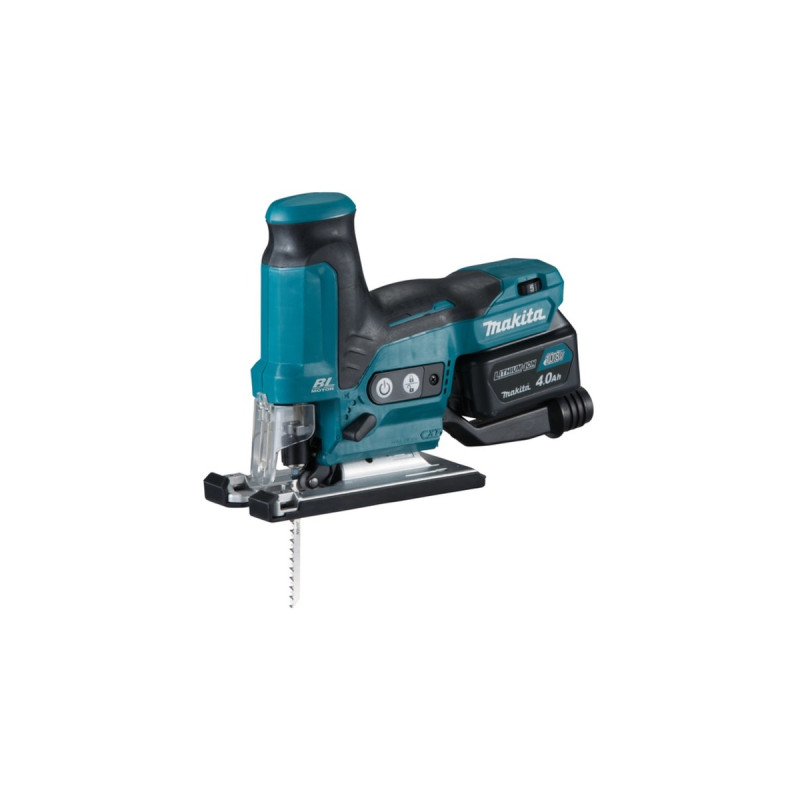 Makita Akku-Pendelhubstichsäge JV102DSMJ, 10,8Volt(blau/schwarz, 2x Li-Ionen-Akku 4,0Ah, im MAKPAC Gr.1)
