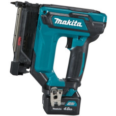 Makita Akku-Pintacker PT354DSMJ, 10,8Volt, Elektrotacker(blau/schwarz, 2x Li-Ionen-Akku 4,0Ah, im MAKPAC Gr.2)