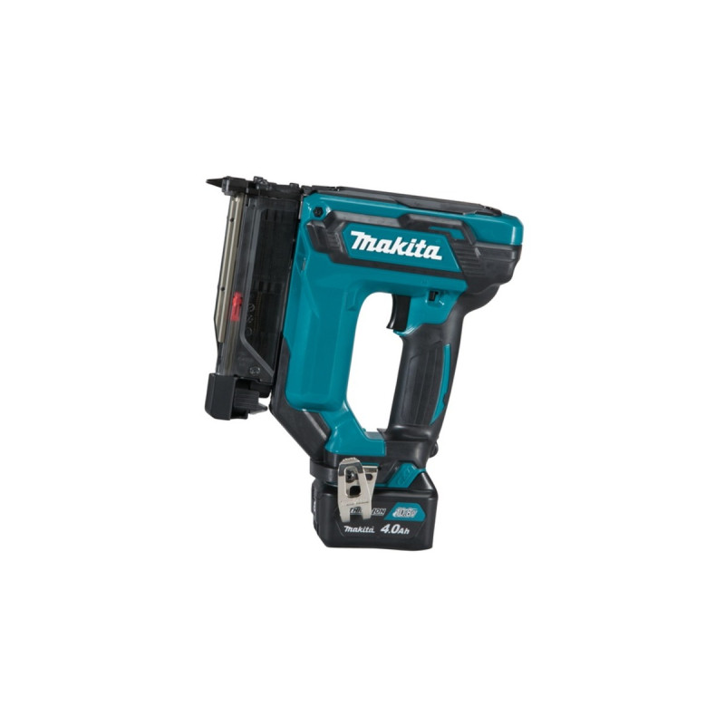 Makita Akku-Pintacker PT354DSMJ, 10,8Volt, Elektrotacker(blau/schwarz, 2x Li-Ionen-Akku 4,0Ah, im MAKPAC Gr.2)