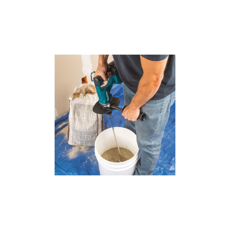 Makita Akku-Rührgerät DUT131Z, 18Volt, Rührwerk(schwarz/blau, ohne Akku und Ladegerät)