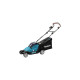 Makita Akku-Rasenmäher DLM432PT2, 36Volt (2x18Volt)(blau/schwarz, 2x Li-Ion Akku 5,0Ah)