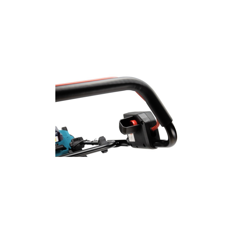 Makita Akku-Rasenmäher DLM432PT2, 36Volt (2x18Volt)(blau/schwarz, 2x Li-Ion Akku 5,0Ah)