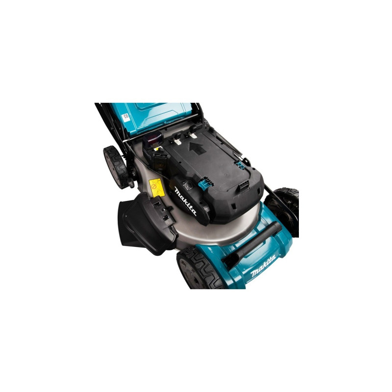 Makita Akku-Rasenmäher LM001CZ, PDC-Connector, 36Volt(blau/schwarz, ohne Akku und Ladegerät, mit Radantrieb)